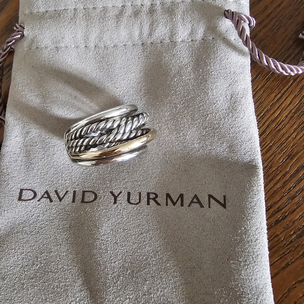 David Yurman Crossover Ring | Size 8